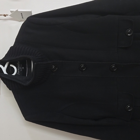 Forecaster Of Boston Winter Wool Pea Coat - Picture 3 of 13